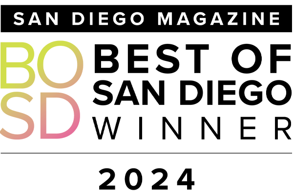 2024 San Diego Magazine Best of San Diego Winner